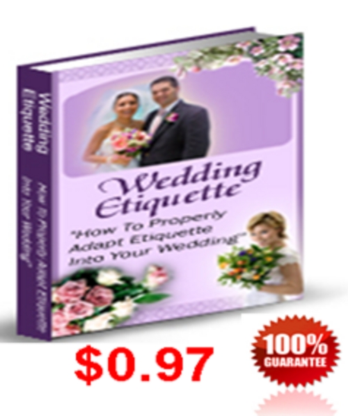 Product picture Wedding Etiquette
