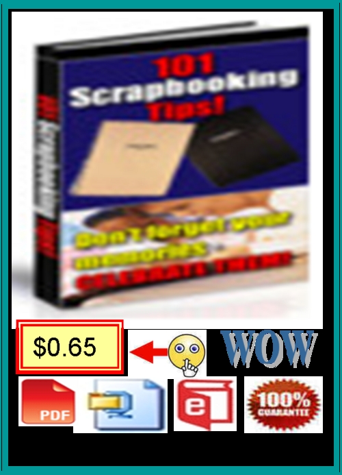 Product picture 101 Scrapbooking Tips