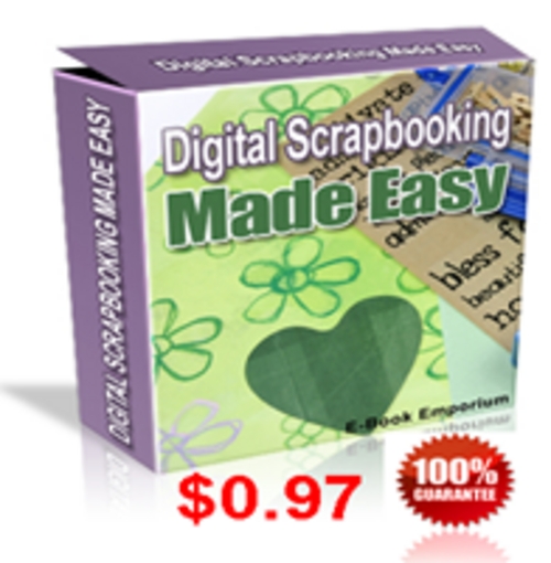 Product picture Digital Scrapbooking Made Easy