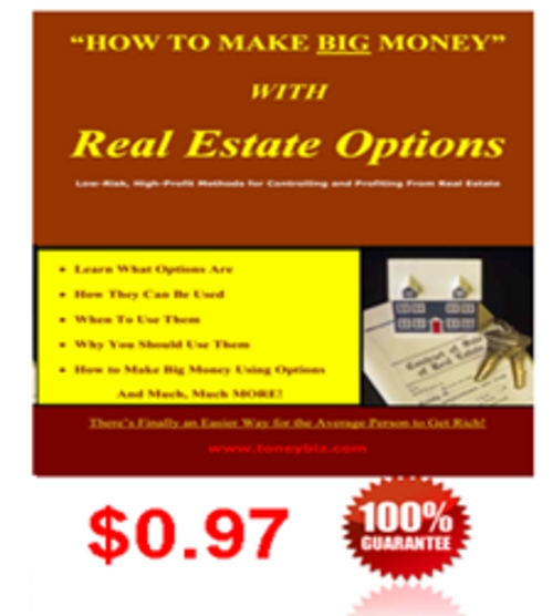 Product picture Real Estate Options