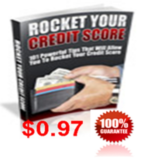 Product picture Rocket Your Credit Score